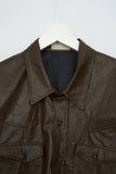 Eco Leather Shirt