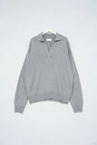 Berry Open Collar Knit