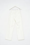 Wales White Cotton Pants