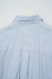 Wrinkled Striped Shirt