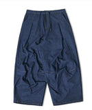 Shin Dart Denim Balloon Pants