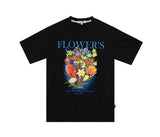 Multi Flower Saturday Half T-shirt