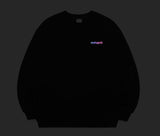 22FW RAINBOW REFLECTIVE LOGO CREWNECK