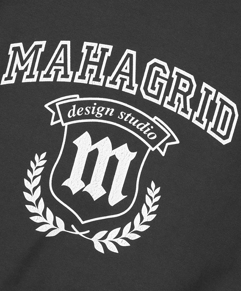 mahagrid/マハグリッド』SHIELD SWEATSHIRT/シールド スウェットシャツ-