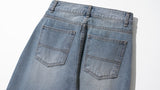 Guide washing denim pants