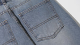 Guide washing denim pants