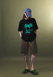 WASHED RIP STOP CARGO SHORT