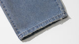 Guide washing denim pants