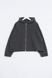 Pigment Crop Hooded Zip-up