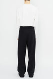 Creased Wide Trousers