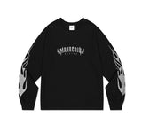 FLAME WAFFLE LS TEE