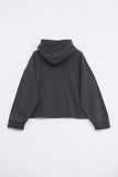 Pigment Crop Hooded Zip-up