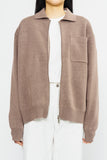 Mott Zipper Cardigan