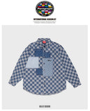 22SS Denim Checker Shirt (No.1)