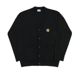 [UNISEX] Flower Dot Embroidery Knit Cardigan