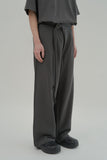 Row Belted Wide Pants