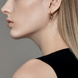 Heriter silver emblem earring S