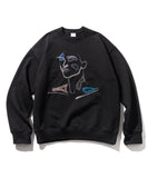 ETHNIC RUNNING STITCH SWEATSHIRT