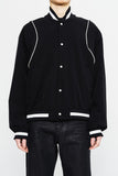 Nylon Varsity Jacket