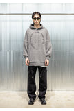 CIRCLE OPINION HOODY KNIT