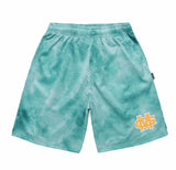 WATER DYED MESH SHORT