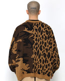 Leopard Camouflage Cardigan