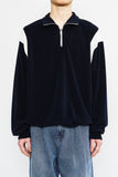 Terry Zip Sweatshirt