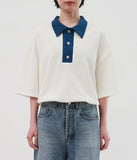 Block Collar Top