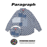 22SS Denim Checker Shirt (No.1)