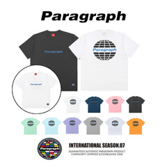 Paragraph★CLASSIC COLOR T-SHIRTS★パラグラフ g paragraph/パラグラフ』CLASSIC COLOR T-SHIRT/バックプリント半袖T