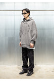 CIRCLE OPINION HOODY KNIT