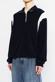 Terry Zip Sweatshirt