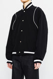 Nylon Varsity Jacket