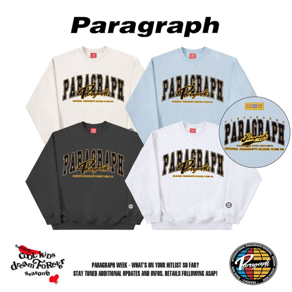 Paragraph(パラグラフ) - BARCODE SWEATSHIRT No.11 – einz.jp