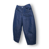 Dart Denim Balloon Pants