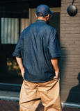 Dart Denim Half Shirt