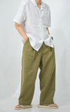 Linen Wide Pants