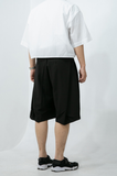 Oblique Skirt Half Pants