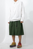 PK Half Open Linen Shirt