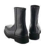 WIDE SQUARE TOE BOOTS