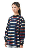 SANSKRIT STRIPED LS TEE