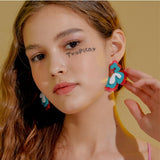 Summer Scabiosa Earring