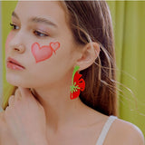 Summer Hibiscus Earring