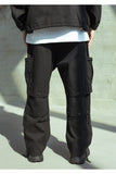 CABLE CARGO HARD COTTON PANTS