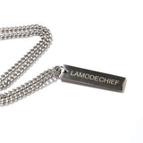 LAMODE LETTERING NECKLACE