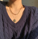 Billy Layred Necklace + Chain Neckless