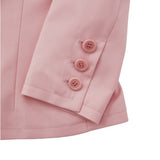 One button short jacket 002