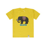 Elephant Logo Clip Short Sleeve Tee