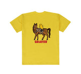 Horse Smile Back Logo Clip Short Sleeve Tee