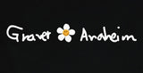 Flower Smile Logo White Clip Short Sleeve Tee